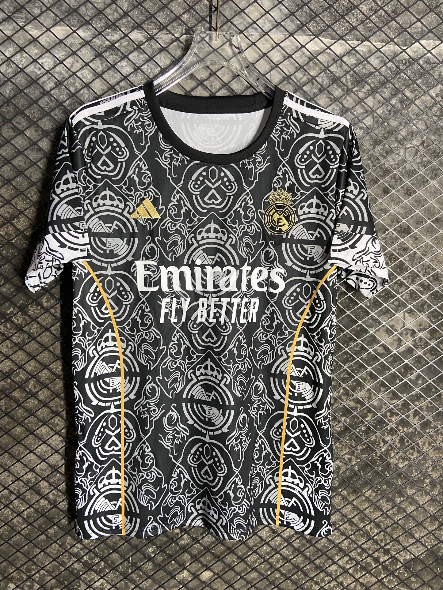 Real Madrid Negru Mozaic